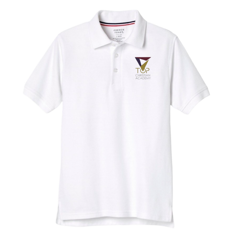 TOP Christian Academy - Co-Ed Youth / Adult Short Sleeve Pique Polos