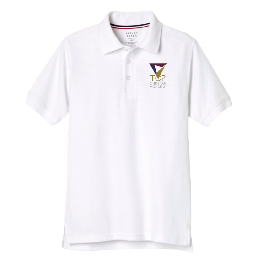 TOP Christian Academy - Co-Ed Youth / Adult Short Sleeve Pique Polos