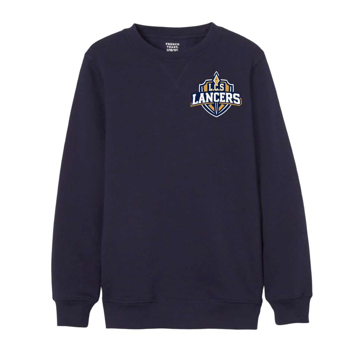 Litchfield Christian School- Spirit-Wear - Co-Ed Youth / Adult Fleece Crewneck Sweatshirt