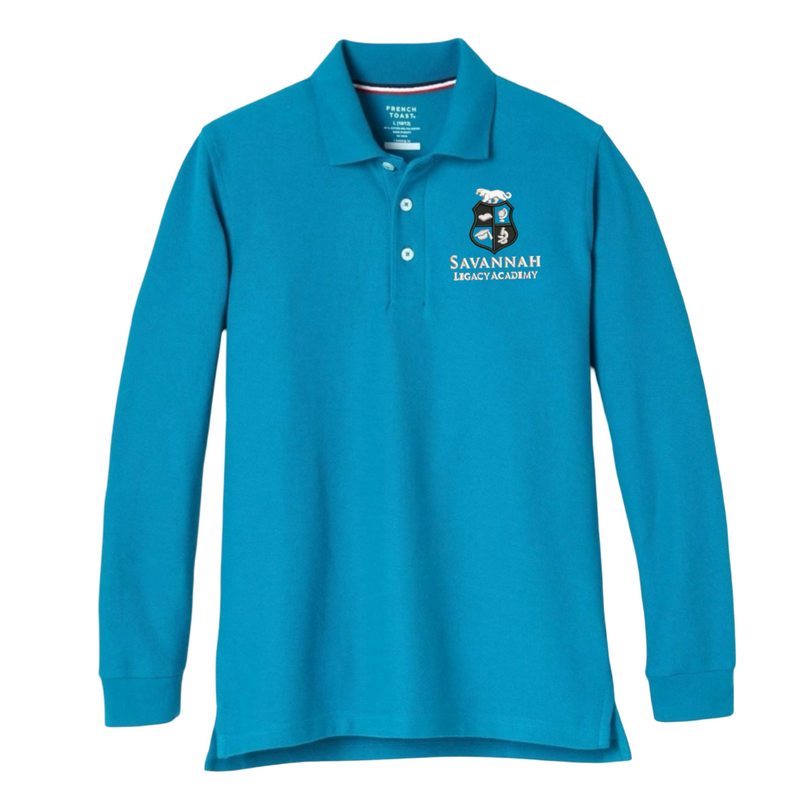 Savannah Legacy Academy - Co-Ed Youth / Adult Long Sleeve Pique Polo