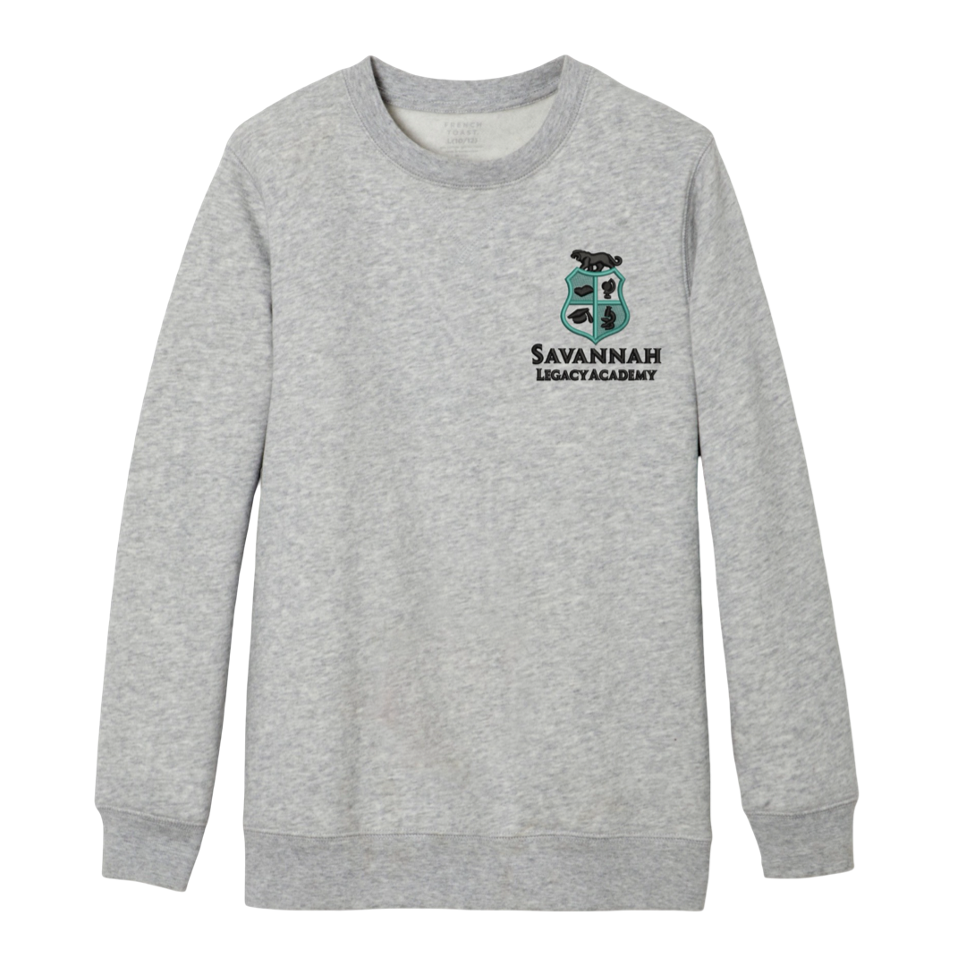 Savannah Legacy Academy - Co-Ed Youth / Adult Fleece Crewneck Sweatshirt