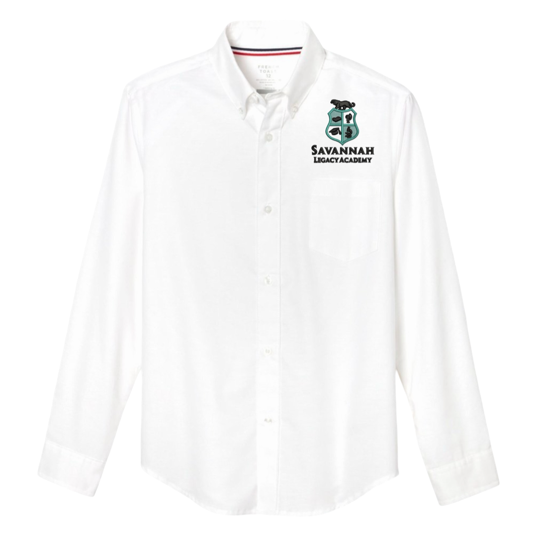 Savannah Legacy Academy - Boy's / Men's Long Sleeve Oxford Shirt