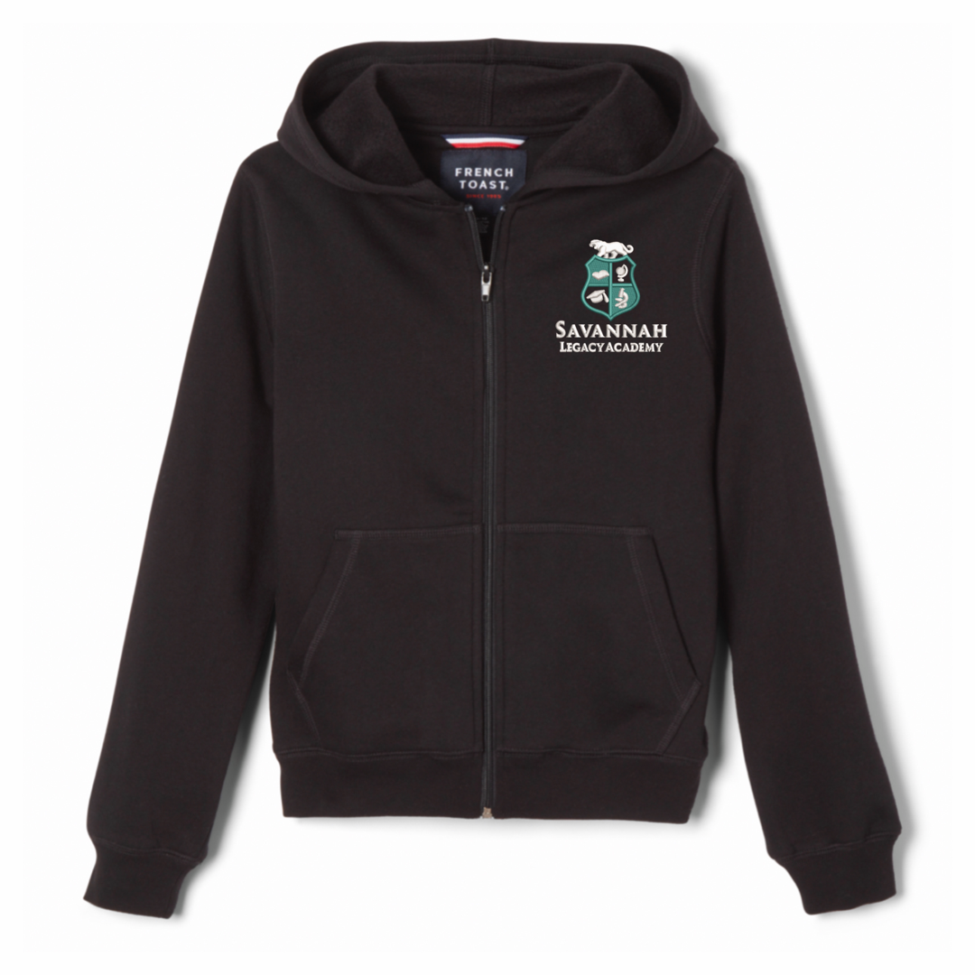 Savannah Legacy Academy - Co-Ed Full Zip Hooded Sweatshirt - Youth / Adult