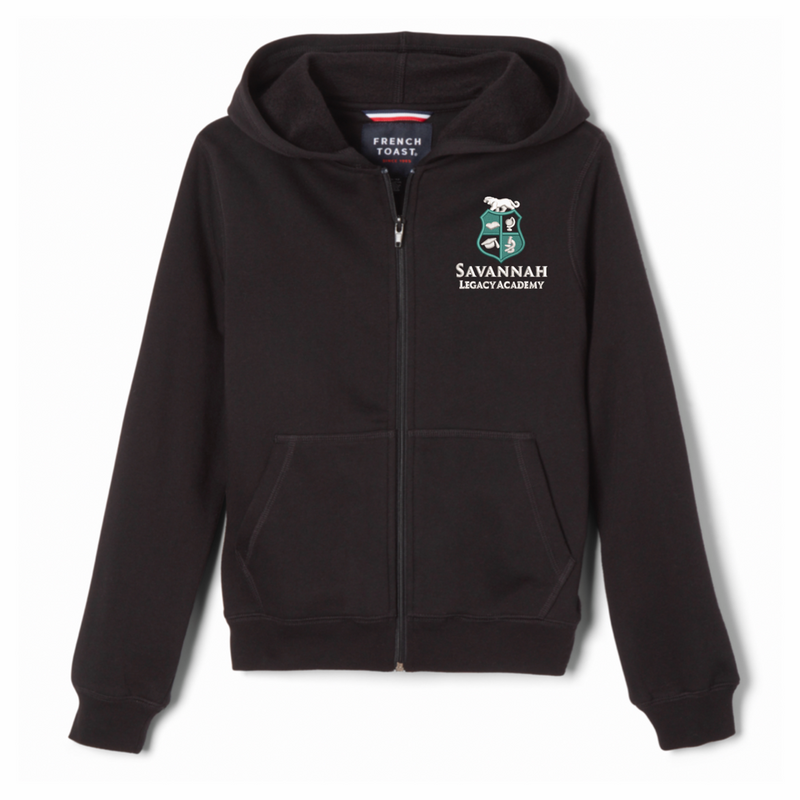 Savannah Legacy Academy - Co-Ed Full Zip Hooded Sweatshirt - Youth / Adult