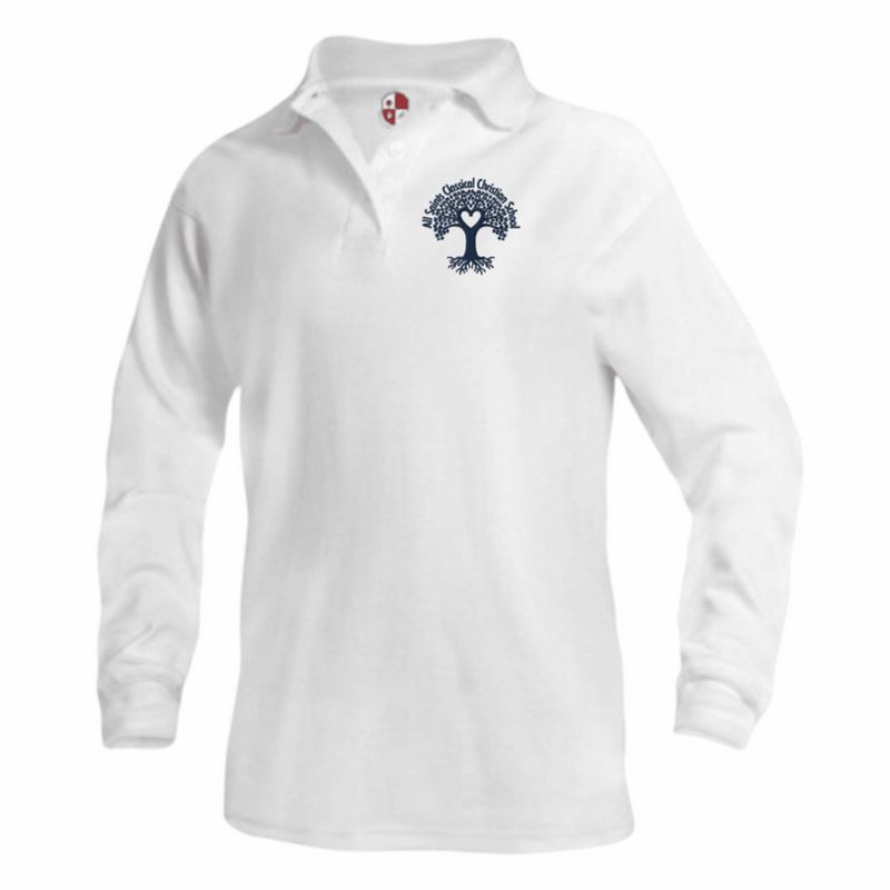 All Saints Classical -  Co-Ed Youth / Adults Long Sleeve Performance Polo