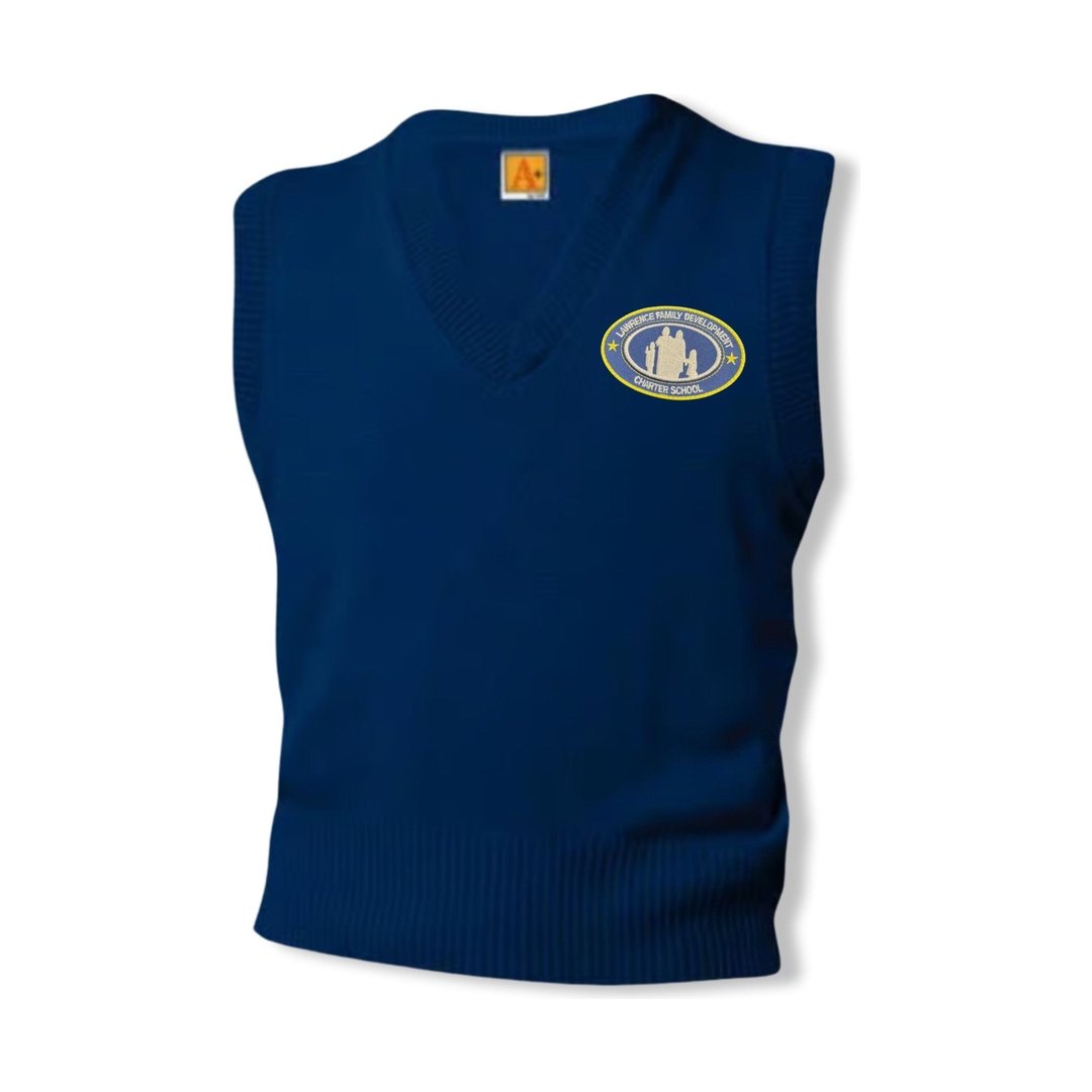 LFDCS - A+ V-Neck Sweater Vest - Girls 5th &amp; 6th Grade