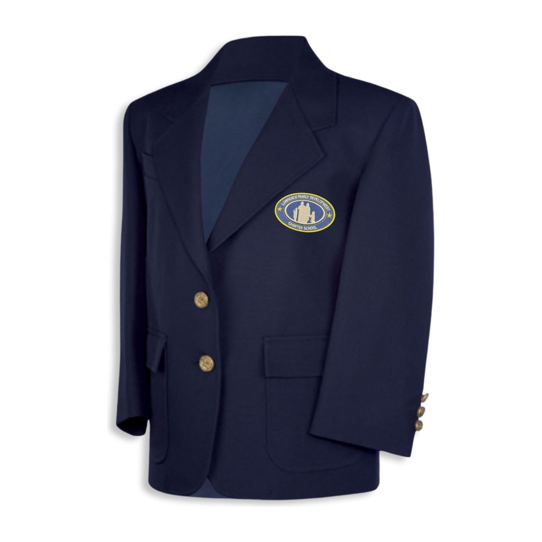 LFDCS -  Navy Single Breasted Blazer -Husky/Plus