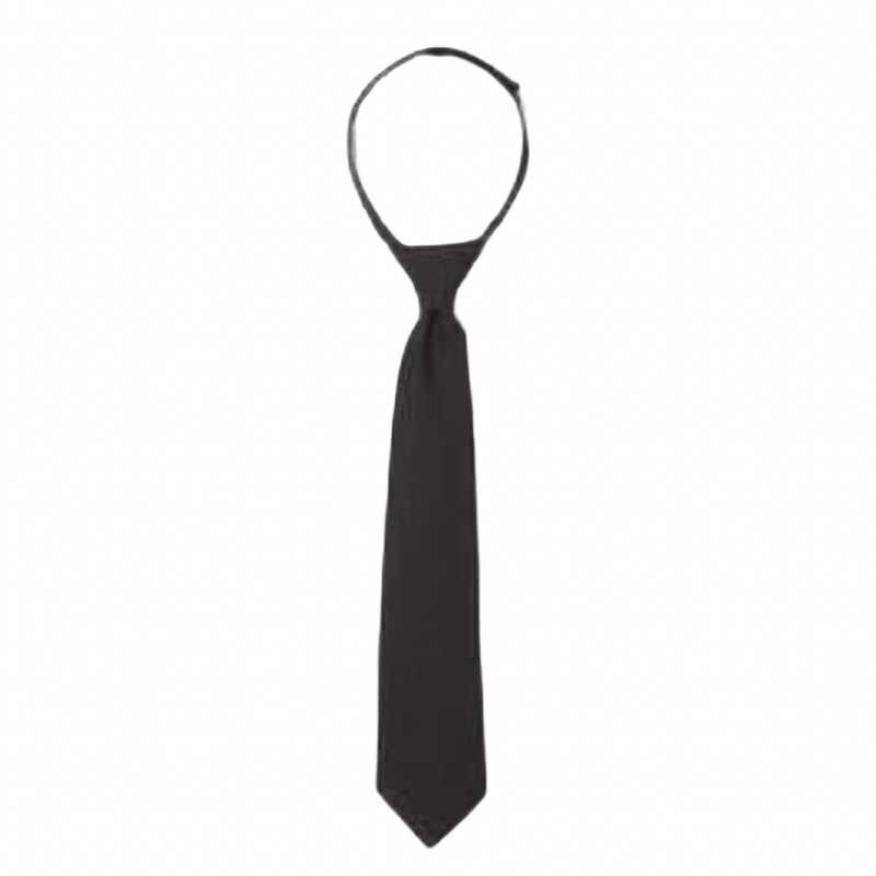 The Wilson Academy - Boy's Solid Adjustable Tie  - K-5