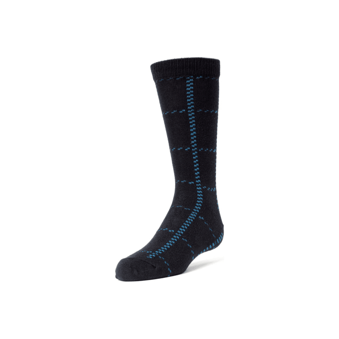 Memoi Windowpane Plaid Boys Cotton Blend Dress Socks - Metro School Uniforms Memoi Windowpane Plaid Boys Cotton Blend Dress Socks - Metro School Uniforms