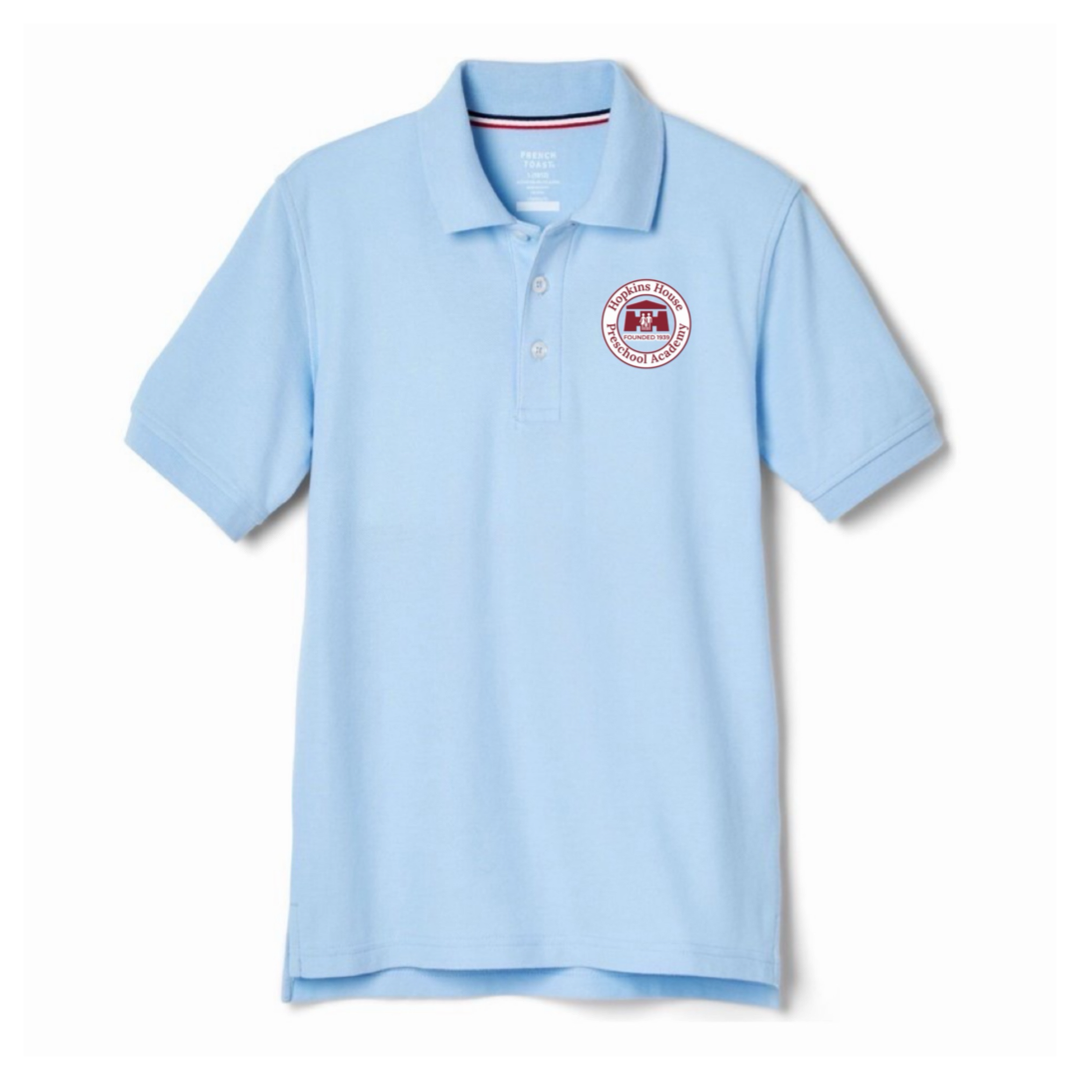 Hopkins House  - Youth Co-Ed Short Sleeve Pique Polo
