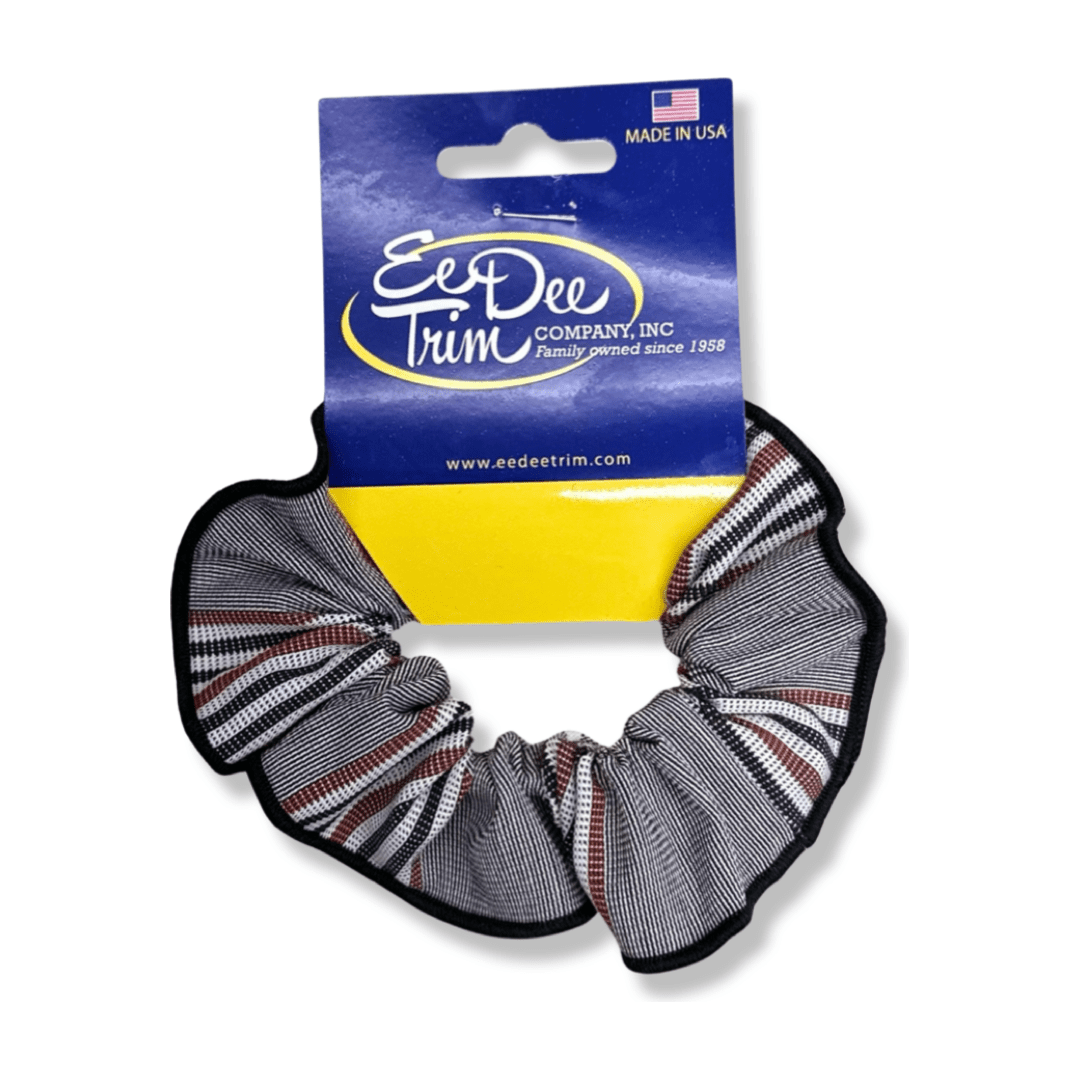 Scrunchie with Merrowed Edge - Plaid P08G