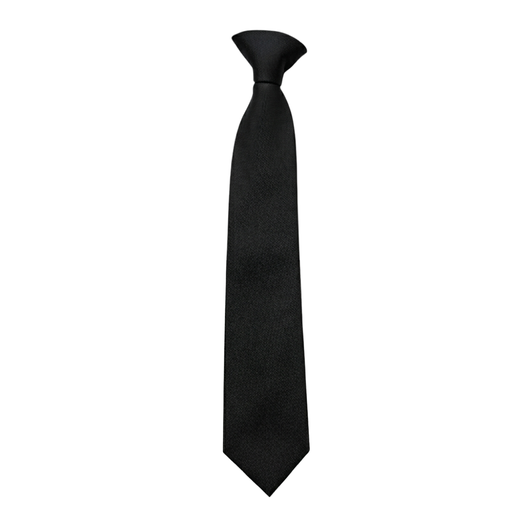 The Wilson Academy - Boy's Clip-on Solid Tie - Gr.K-5