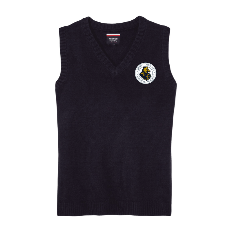 Liberty Christian Classical - Boy's / Young Men's Co-Ed V-Neck Sweater Vest - K-7th