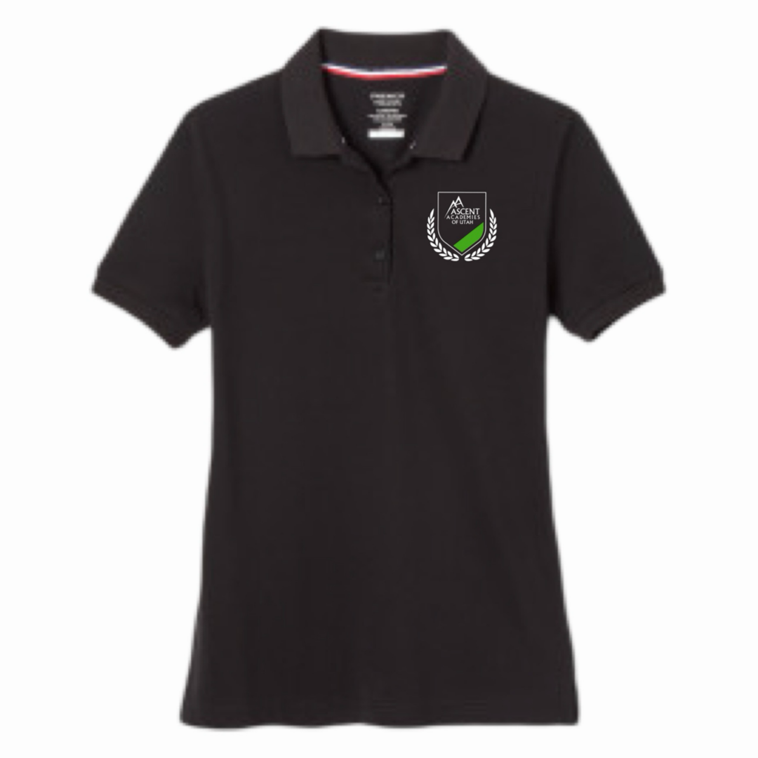 Ascent -  Girl's / Young Women's Short Sleeve Stretch Pique Polo - 7-9