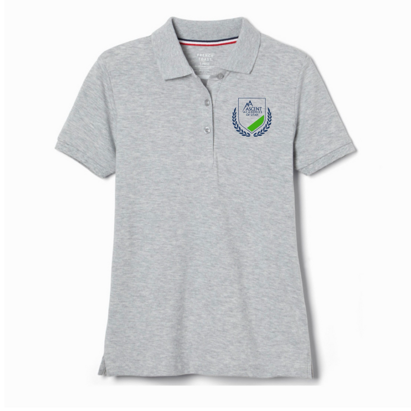 Ascent -  Girl's / Young Women's Short Sleeve Stretch Pique Polo - 7-9