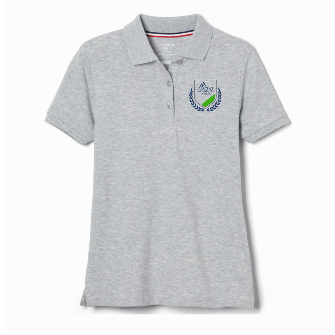 Ascent -  Girl's / Young Women's Short Sleeve Stretch Pique Polo - 7-9
