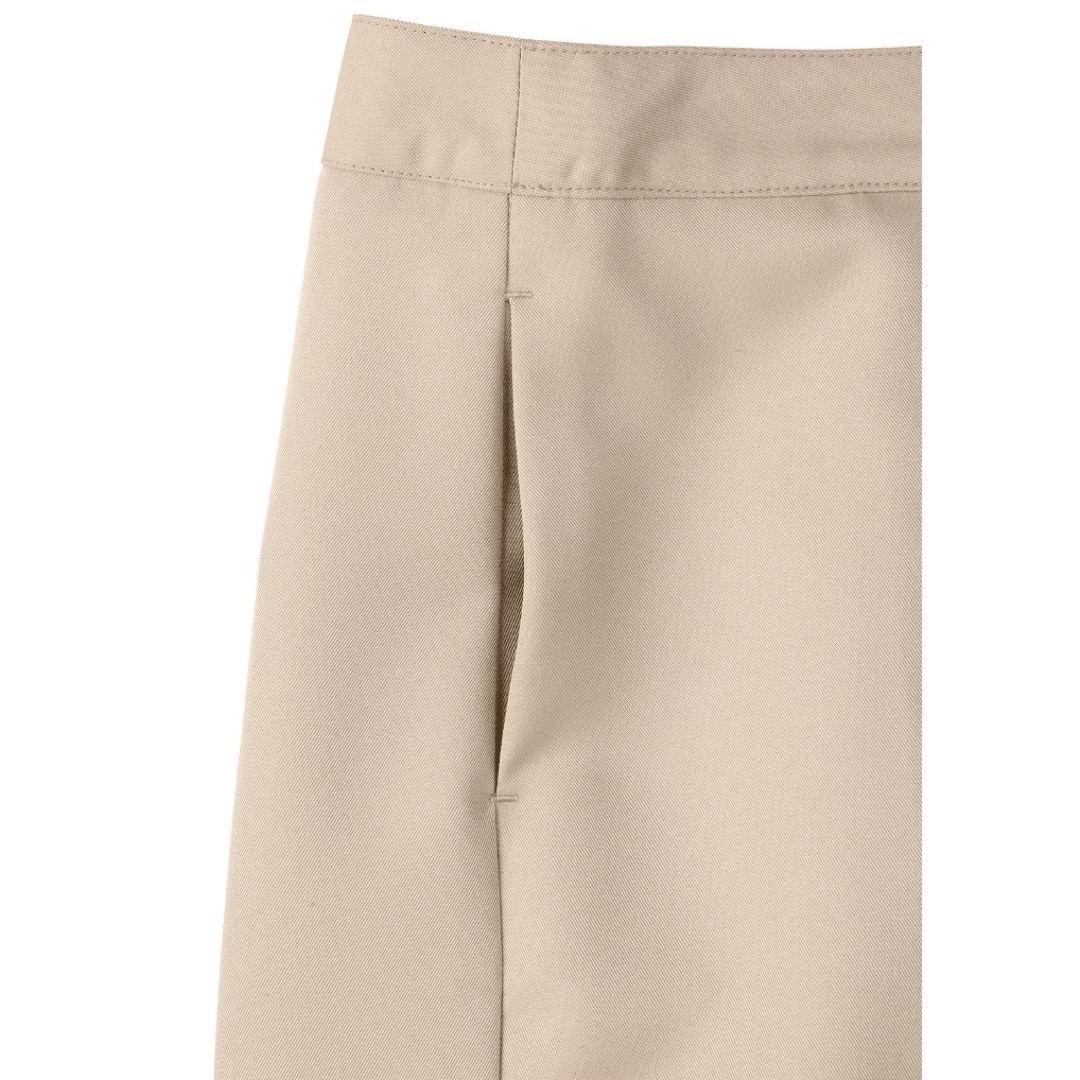 At The Knee Box Pleat Skirt with Pockets