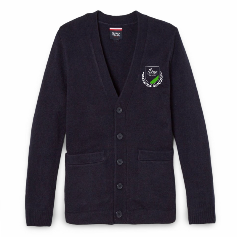 Ascent - Co-Ed Youth / Adult V-Neck Cardigan Sweater