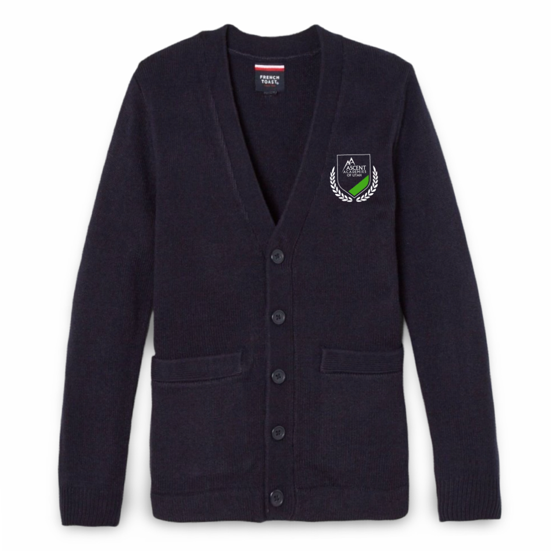 Ascent - Co-Ed Youth / Adult V-Neck Cardigan Sweater