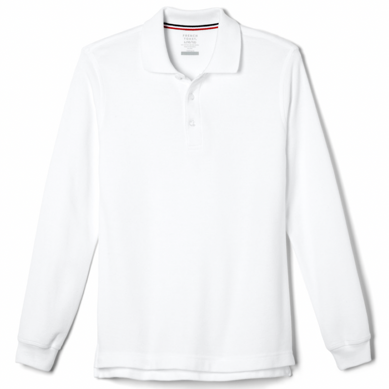 Applegate - Co-Ed Youth Long Sleeve Pique Polo
