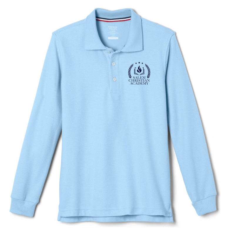 Salem Christian Academy - Co-Ed Youth / Adult Long Sleeve Pique Polo