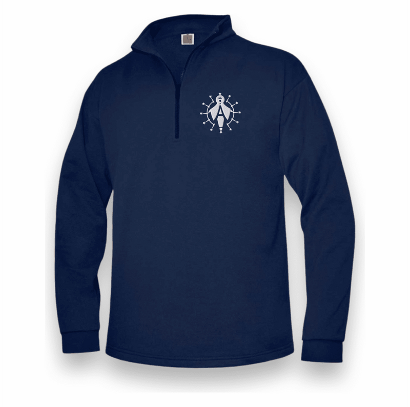 Assumption - Co-Ed Youth / Adult Quarter Zip Sweatshirt - K-8th