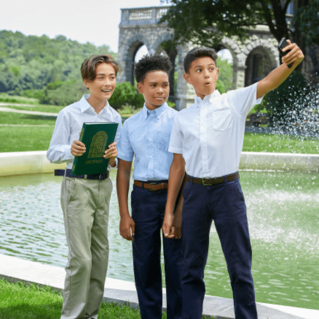 Boys&#39; Husky Relaxed Fit Pull-On Pants