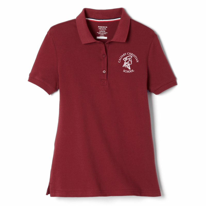 Calvary - Girl's / Young Women's Short Sleeve Stretch Pique