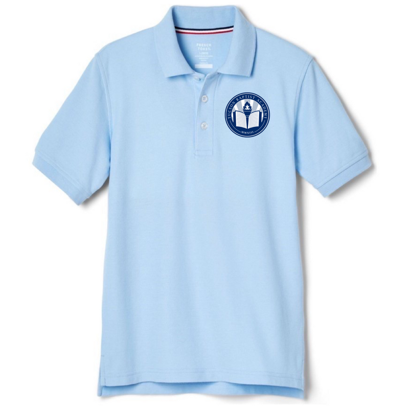 Tucson Baptist Academy - Co-Ed Husky Short Sleeve Pique Polo - Kids