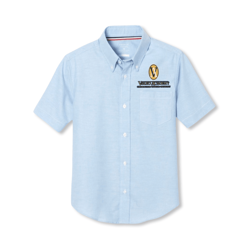 Valeo Academy - Light Blue Short Sleeve Oxford