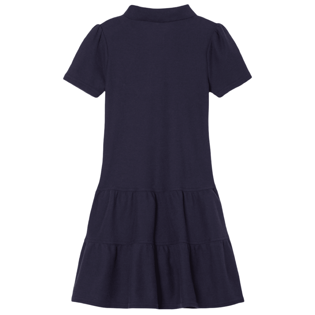 Radiant Christian School - Girl&#39;s Short Sleeve Ruffle Piqué Polo Dress