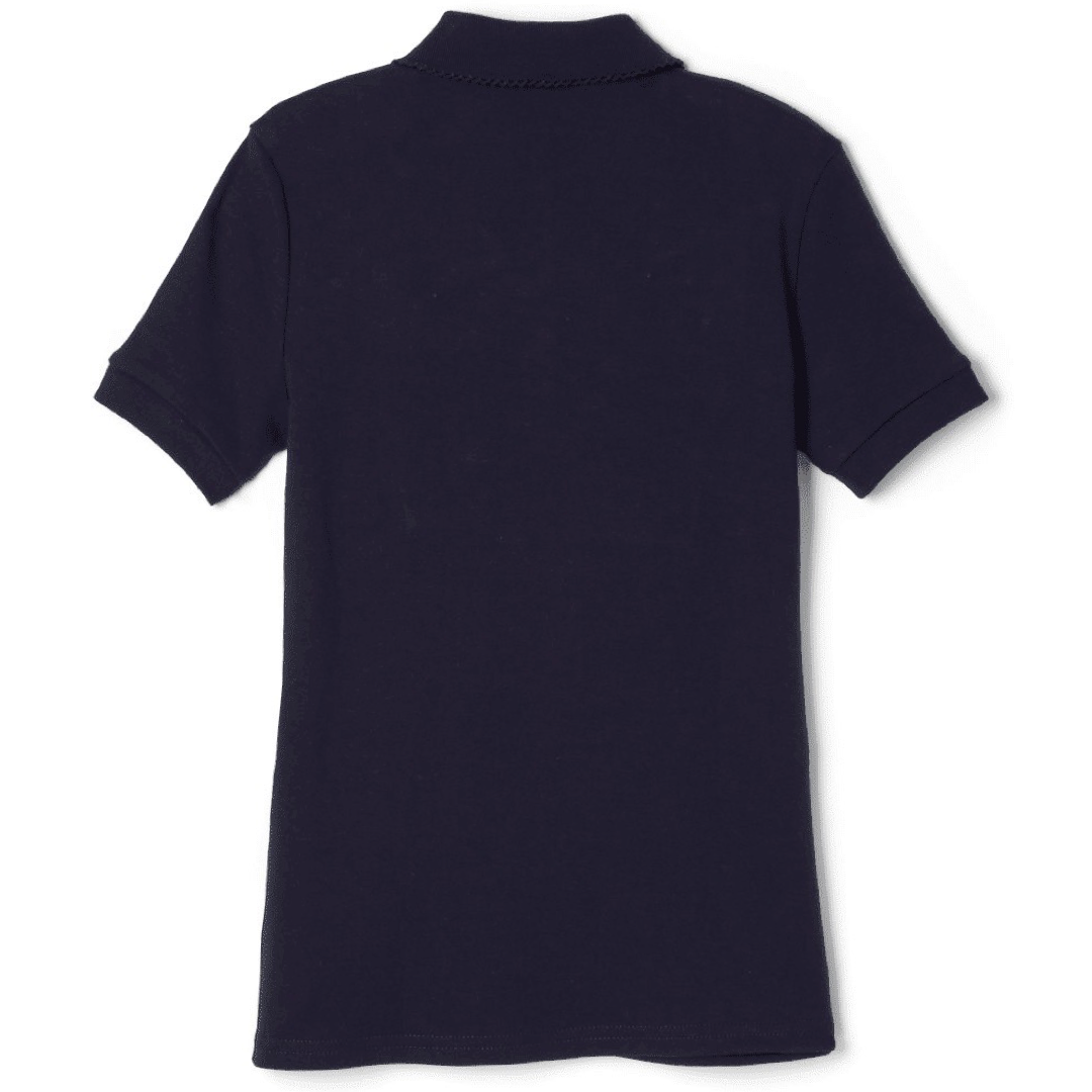 Radiant Christian School - Girl's Plus Size Short Sleeve Picot Collar