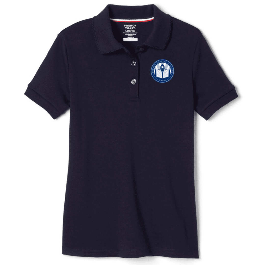 Tucson Baptist Academy - Girl&#39;s Short Sleeve Picot Collar
