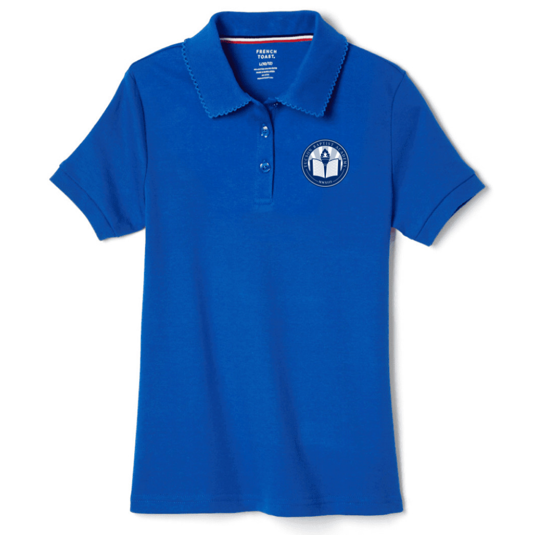 Tucson Baptist Academy - Girl&#39;s Short Sleeve Picot Collar