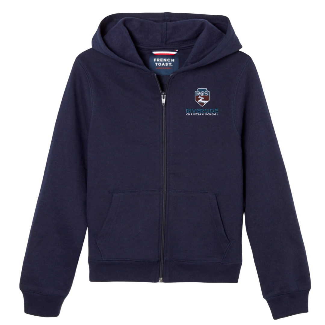 Riverside - Co-Ed Youth / Adults Fleece Full Zip Hoodie
