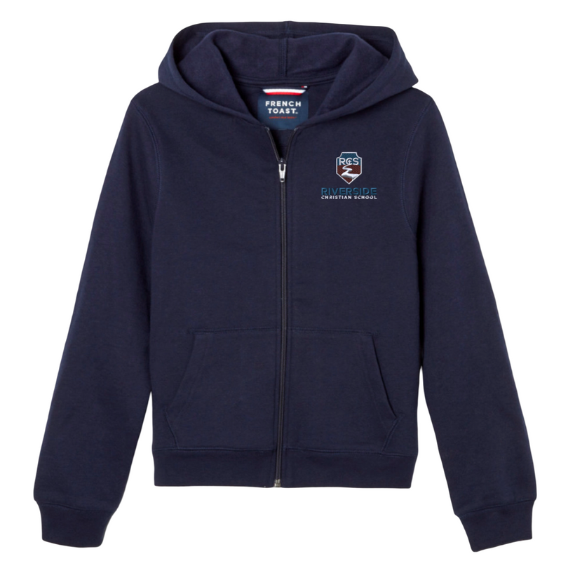 Riverside - Co-Ed Youth / Adults Fleece Full Zip Hoodie