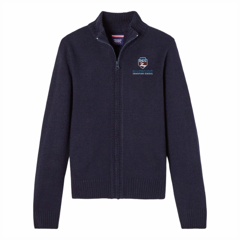 Riverside - Co-Ed Youth / Adult Zip Front Cardigan