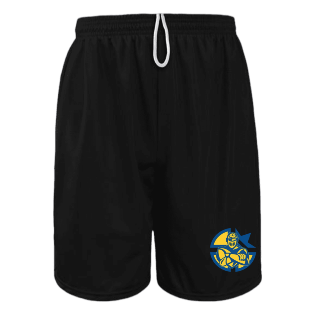Cristo Rey HS Spirit-Wear - Co-Ed Adult Black Mesh Shorts