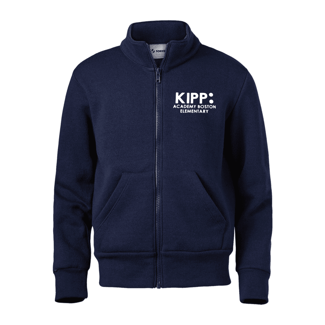 KIPP Academy K-4 - Full Zip Mock Neck Sweatshirt - Adult - Metro School ...