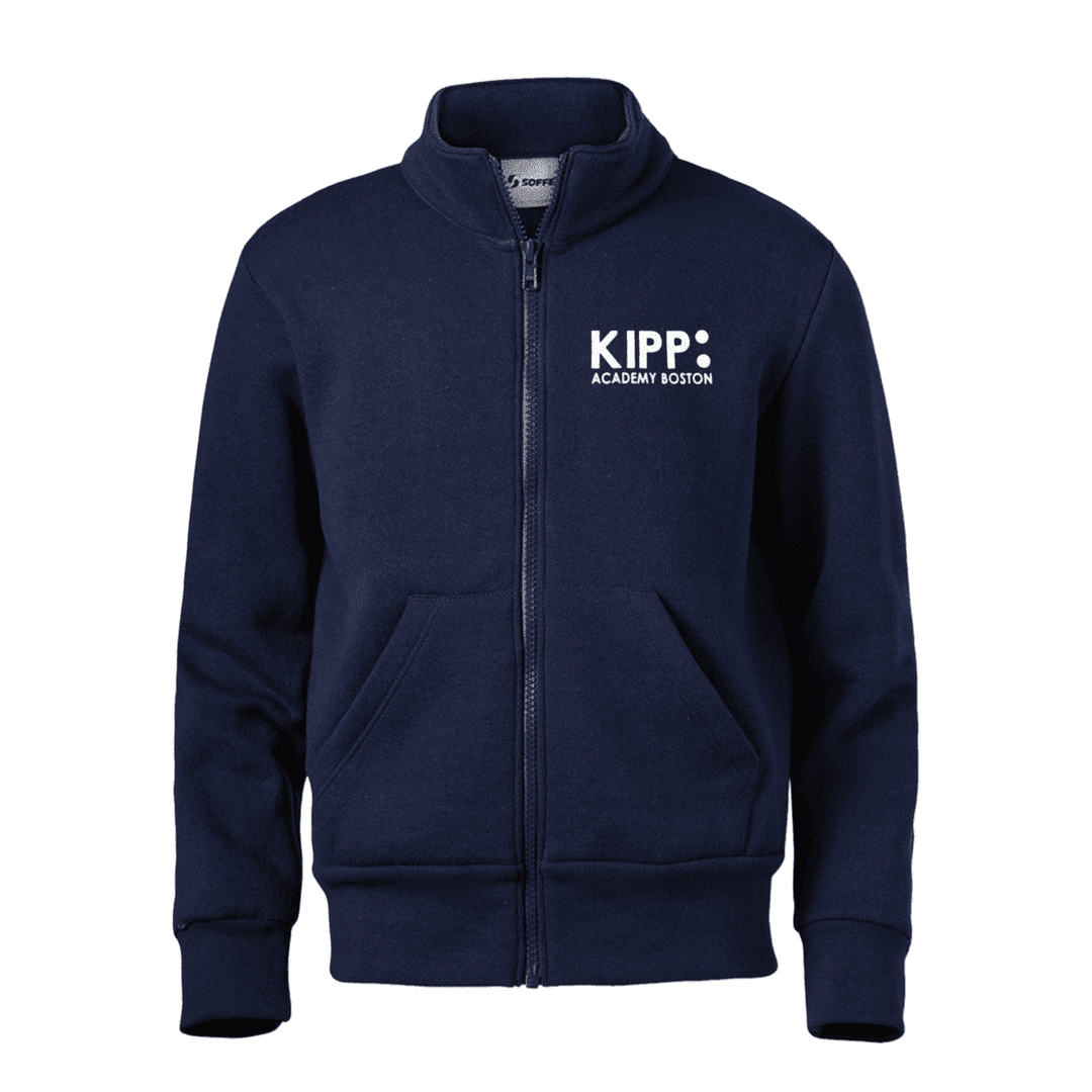 KIPP Academy 5th-8th - Full Zip Mock Neck Sweatshirt - Adult