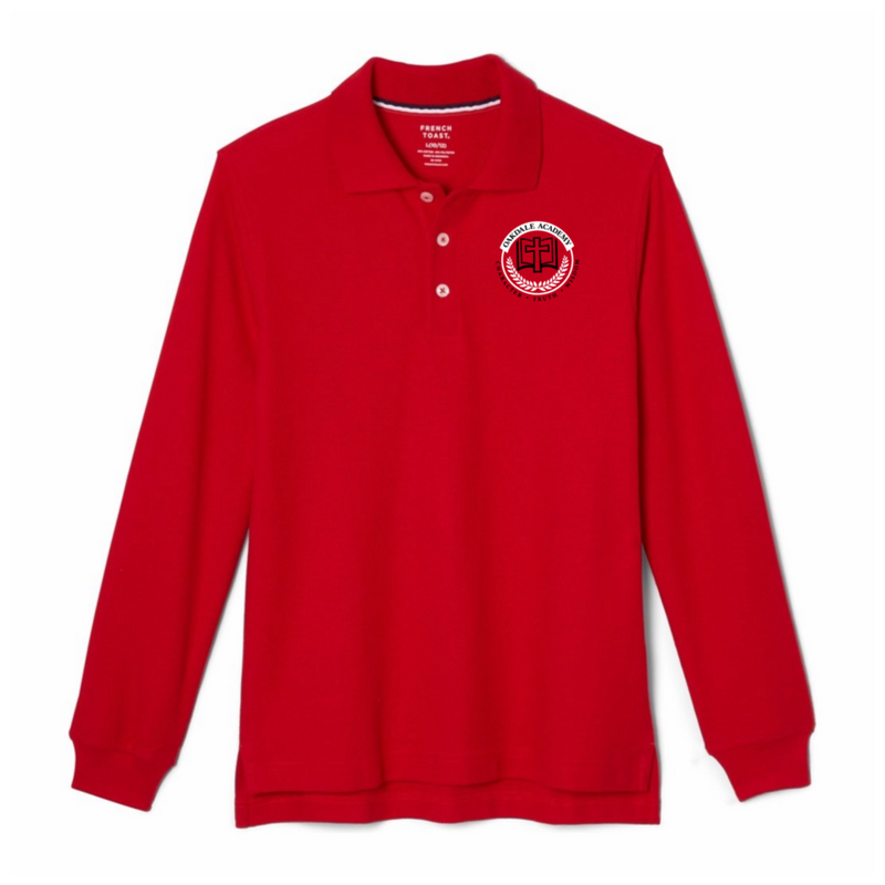 Oakdale - Co-Ed  Youth / Adult Long Sleeve Pique Polos