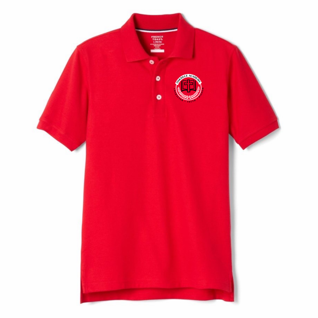 Oakdale Academy - Co-Ed Youth / Adult Short Sleeve Pique Polos