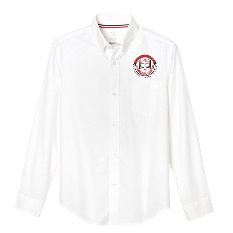Oakdale Academy - Boy's / Young Men's Long Sleeve Oxford Shirt