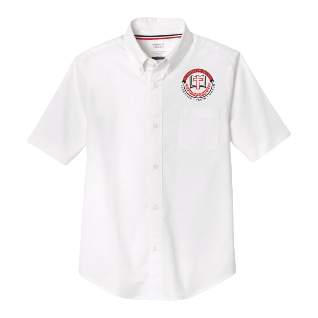Oakdale Academy - Boy's / Young Men's Short Sleeve Oxford Shirt