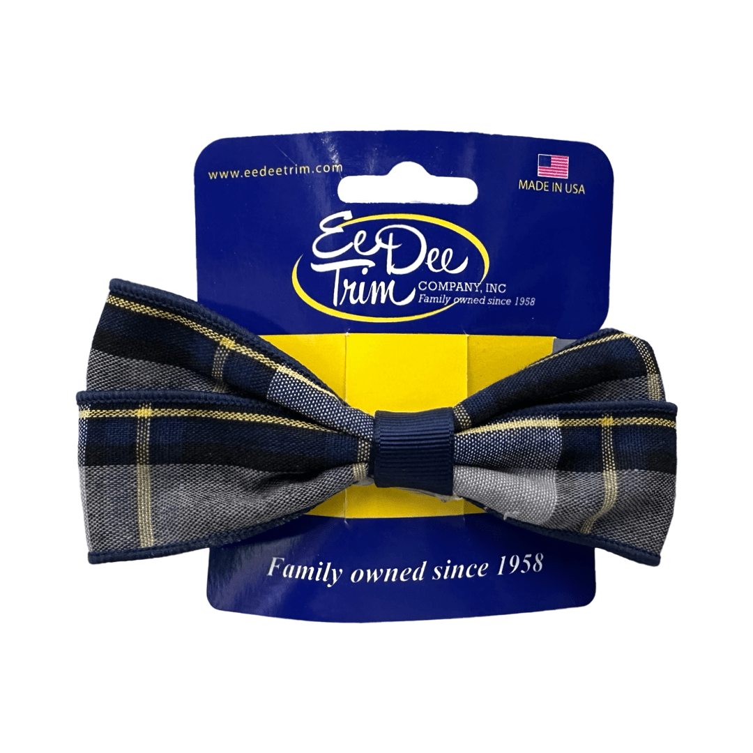 5" Large Basic Bow  - Plaid P57
