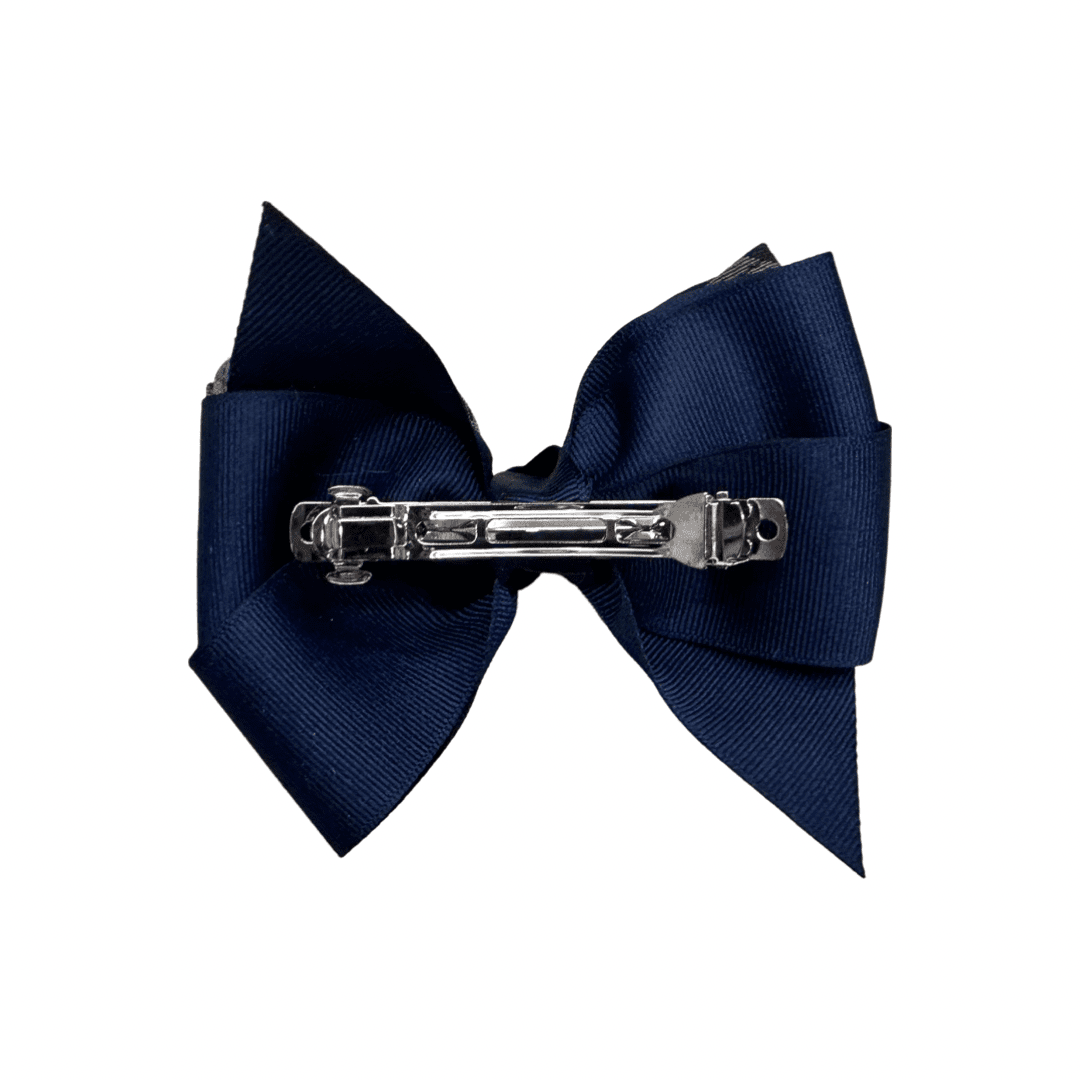 2 Layer Ribbon &amp; Plaid Bow - Plaid P57