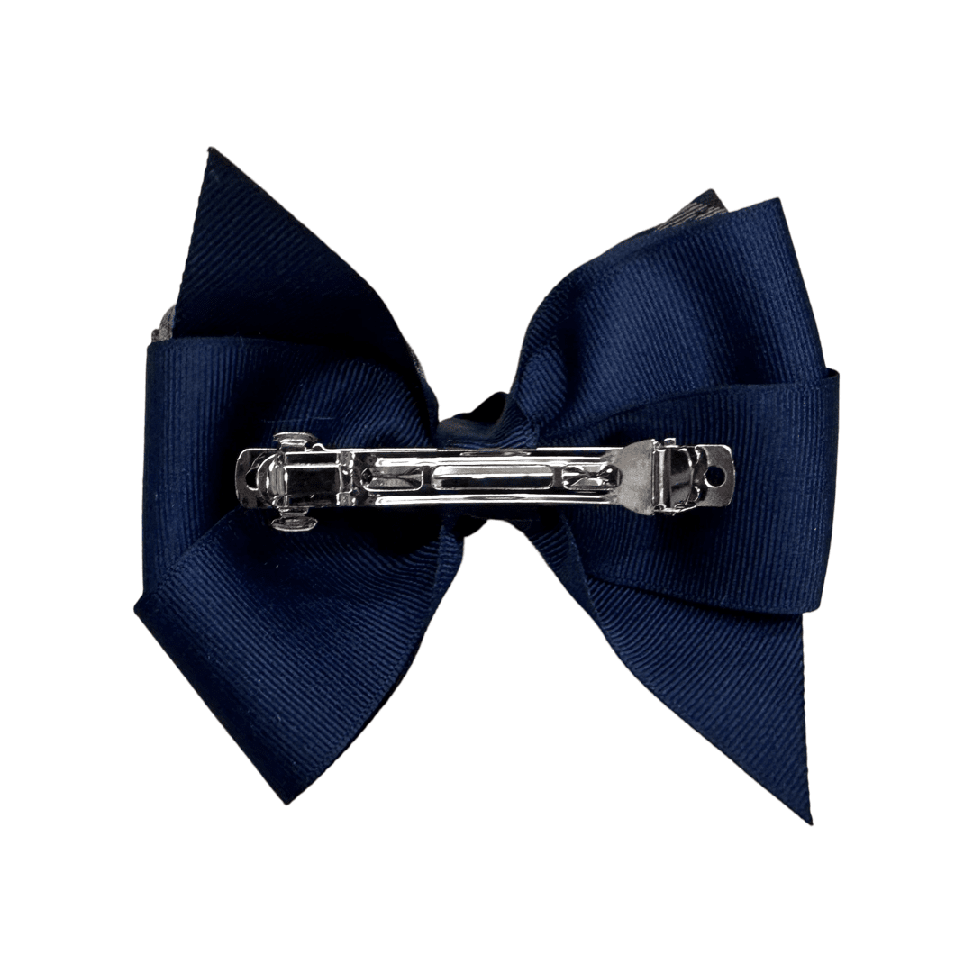 Large Pinwheel Bow - Plaid P57