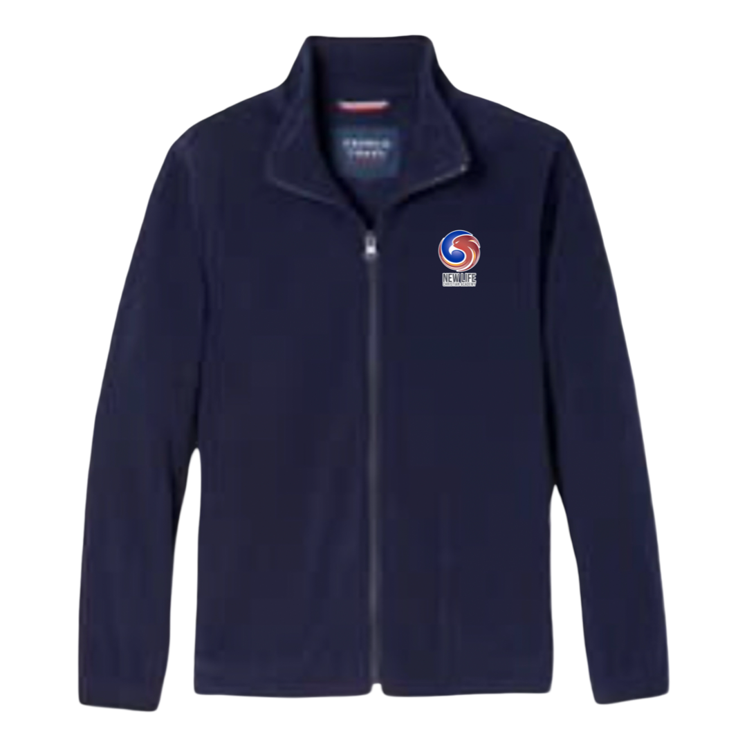 New Life Christian Academy-TX- Co-Ed Youth / Adult Full Zip Microfleece Jacket