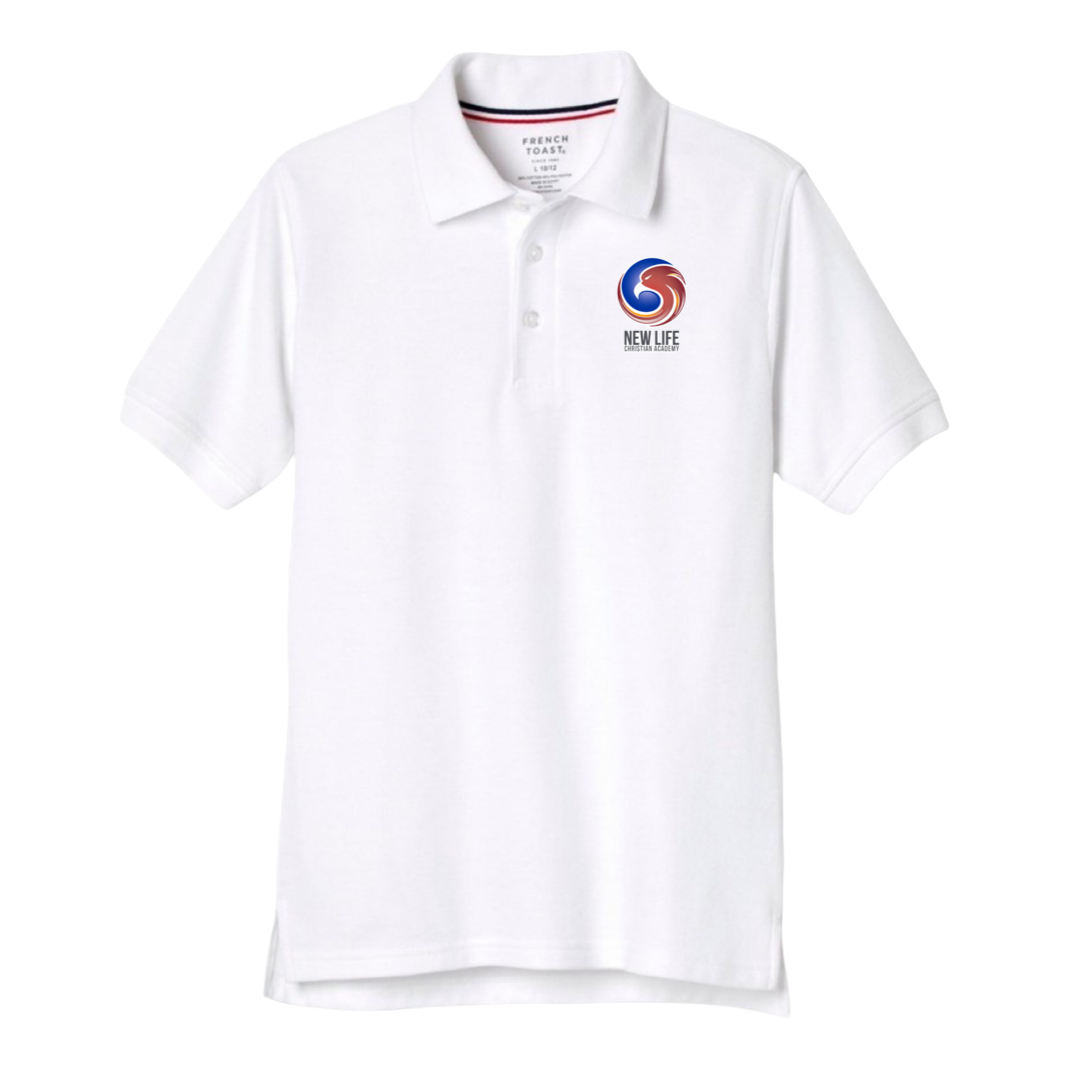 New Life Christian Academy-TX - Co-Ed Youth / Adult Short Sleeve Pique Polos