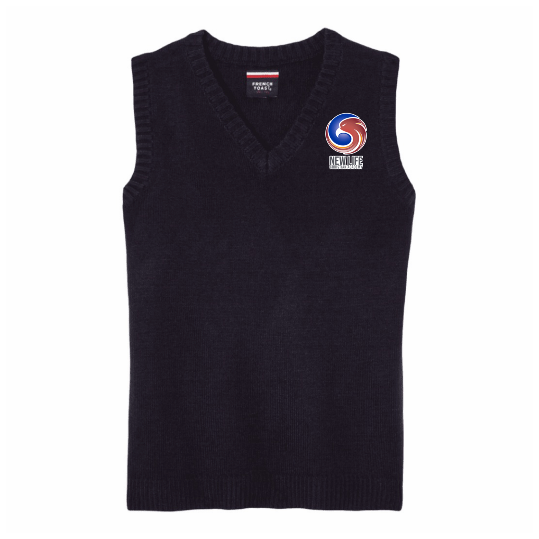 New Life Christian Academy-TX - Boy's / Young Men's V-Neck Sweater Vest
